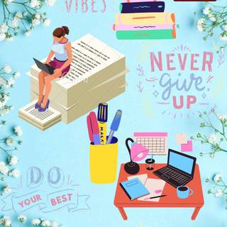 Studying iPhone wallpaper