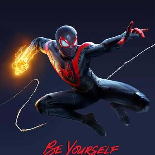 Spider-Man minimalist phone wallpaper