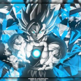 Vegito blue desktop wallpaper