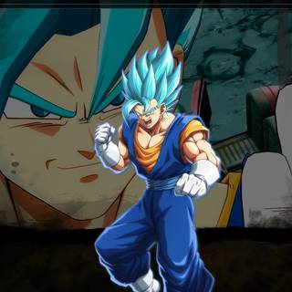 Vegito blue desktop wallpaper