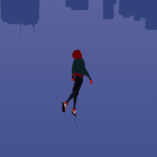 Spider-Man minimalist phone wallpaper