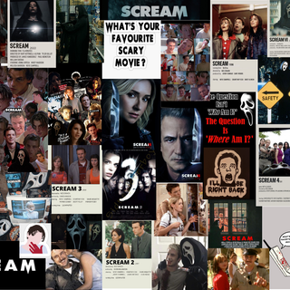 Ghostface aesthetic desktop wallpaper