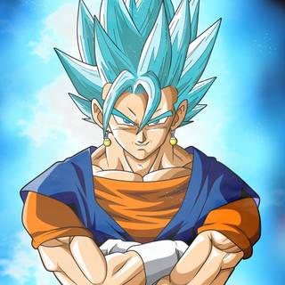 Vegito blue desktop wallpaper