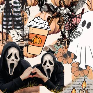Halloween Ghostface wallpaper