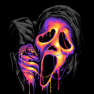 Ghostface aesthetic desktop wallpaper