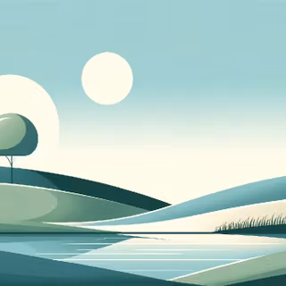 Simple teal desktop wallpaper