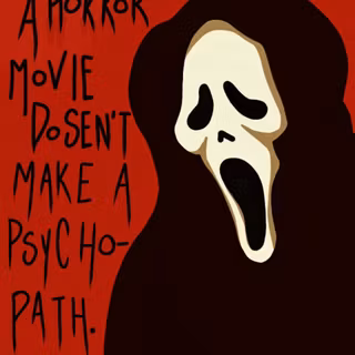 Ghostface aesthetic wallpaper