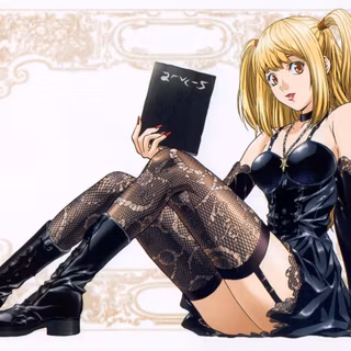 Misa Death Note computer wallpaper