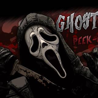 Ghostface aesthetic desktop wallpaper