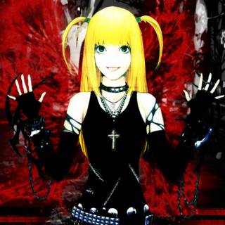 Misa Death Note computer wallpaper