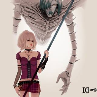 Misa Death Note computer wallpaper