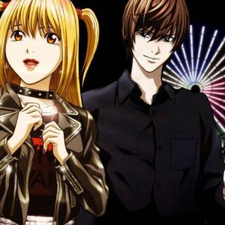 Misa Death Note computer wallpaper