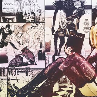 Misa Death Note computer wallpaper