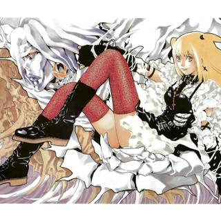 Misa Death Note computer wallpaper