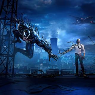 Venom x PUBG mobile wallpaper