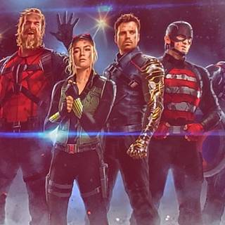 Marvel Thunderbolts 2025 movie wallpaper