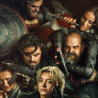 Marvel Thunderbolts 2025 movie wallpaper