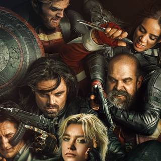 Marvel Thunderbolts 2025 movie wallpaper