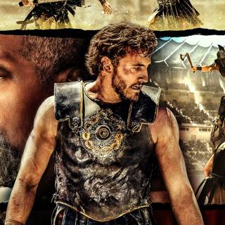 Gladiator 2 movie wallpaper