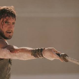 Gladiator 2 movie wallpaper