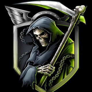 Grim Reaper and Ghostface wallpaper