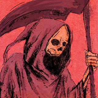 Grim Reaper and Ghostface wallpaper