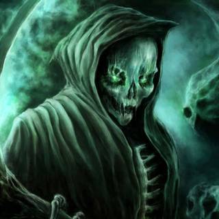 Grim Reaper and Ghostface wallpaper