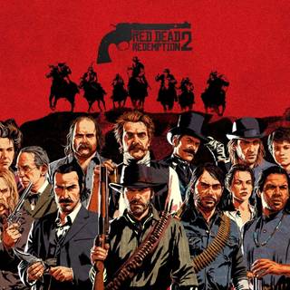 Red Dead Redemption 2 characters wallpaper