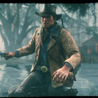 Red Dead Redemption 2 characters wallpaper