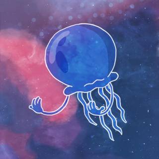 Jellyfish art wallpaper