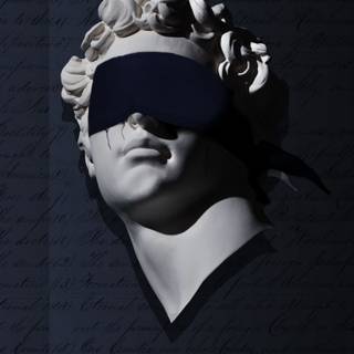 Blindfolded wallpaper