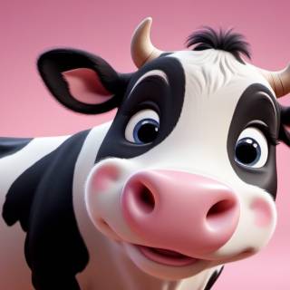 Animated cows wallpaper
