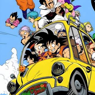 Goku car wallpaper