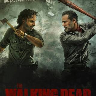 Rick vs Negan wallpaper