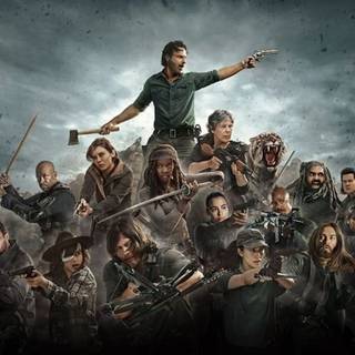 Rick vs Negan wallpaper