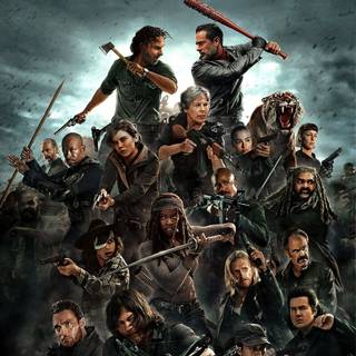 Rick vs Negan wallpaper