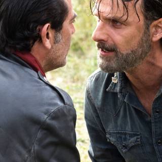 Rick vs Negan wallpaper
