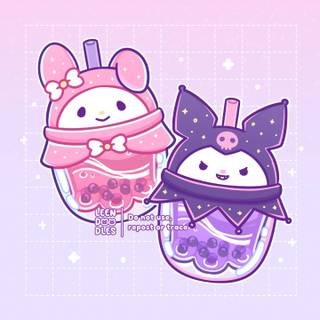 My Melody Boba wallpaper