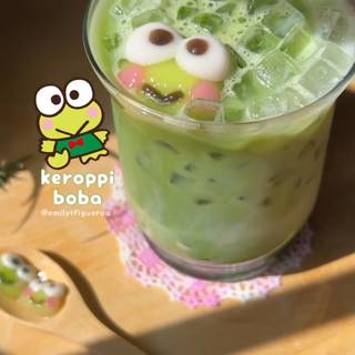 Keroppi Boba wallpaper