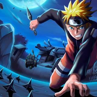 Anime Naruto village 4k wallpaper