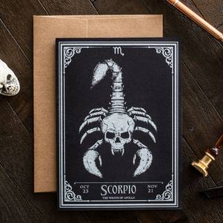 Scorpio Halloween wallpaper