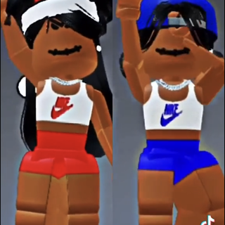 Baddie Roblox character wallpaper