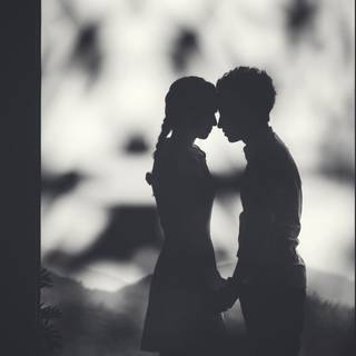 Black and white people love wallpaper