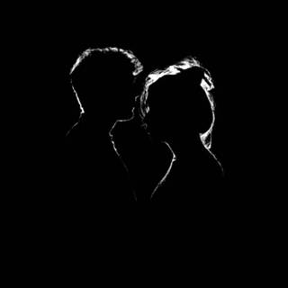 Black and white people love wallpaper