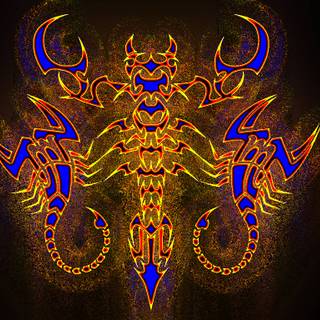 Scorpio Halloween wallpaper