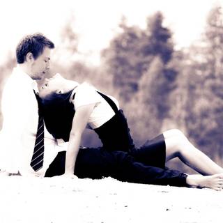 Black and white people love wallpaper