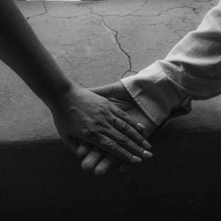 Black and white people love wallpaper