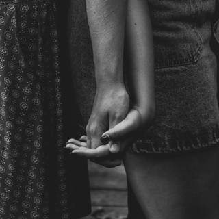 Black and white people love wallpaper