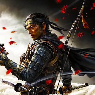Ghost of Tsushima PS5 wallpaper