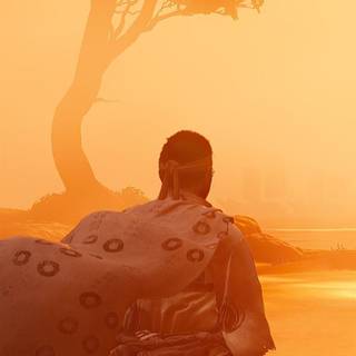 Ghost of Tsushima PS5 wallpaper